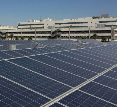 Solar panels at HP Israel